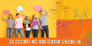 invitación a participar votaciones de gobierno escolar